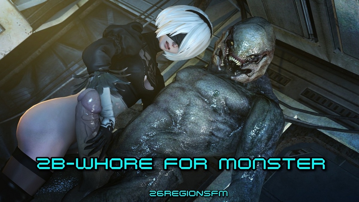 2B-Whore For Monster  / 2B-Шлюха для монстра