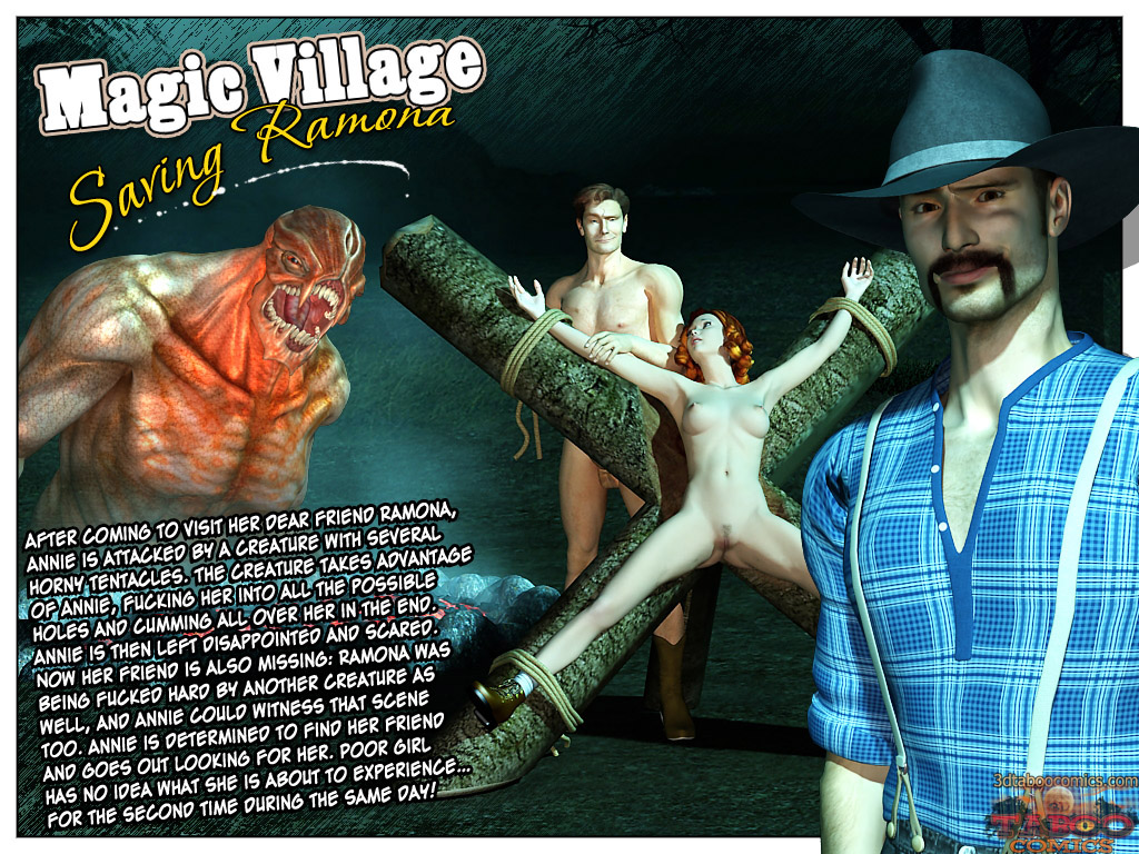 [3D Taboo Comics] Magic Village - Saving Ramona 3D Porn Comic