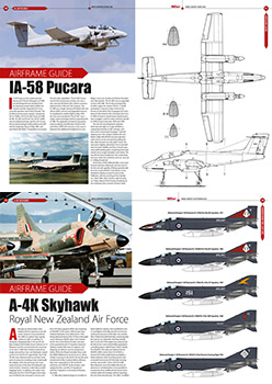 Подборка статей раскрасок и чертежей из журнала scale aircraft modelling 2020