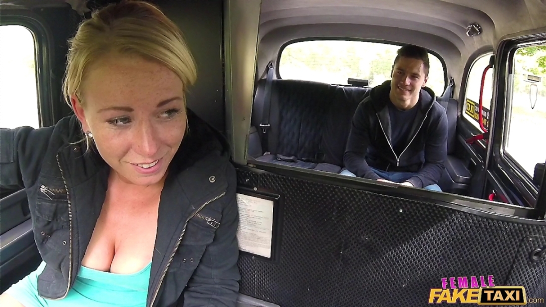 Hot Blonde Takes Czech Cock in Taxi